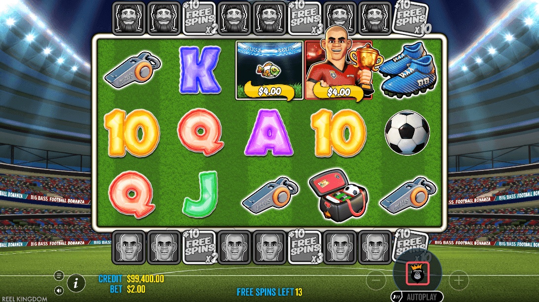 To trigger the Free Spins bonus, the player must land three or more Scatter symbols